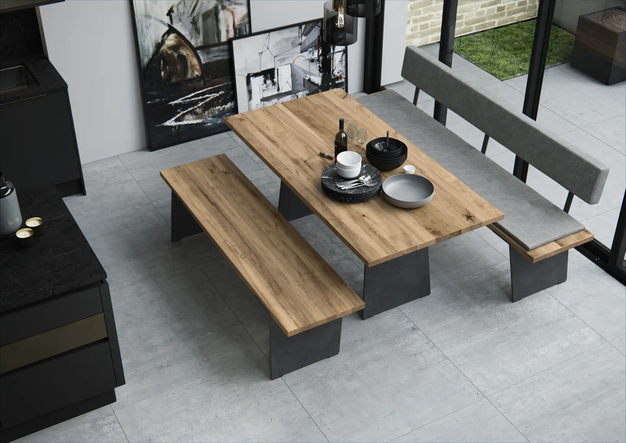 Forcher Basic Dinnersofa – Ansicht 2