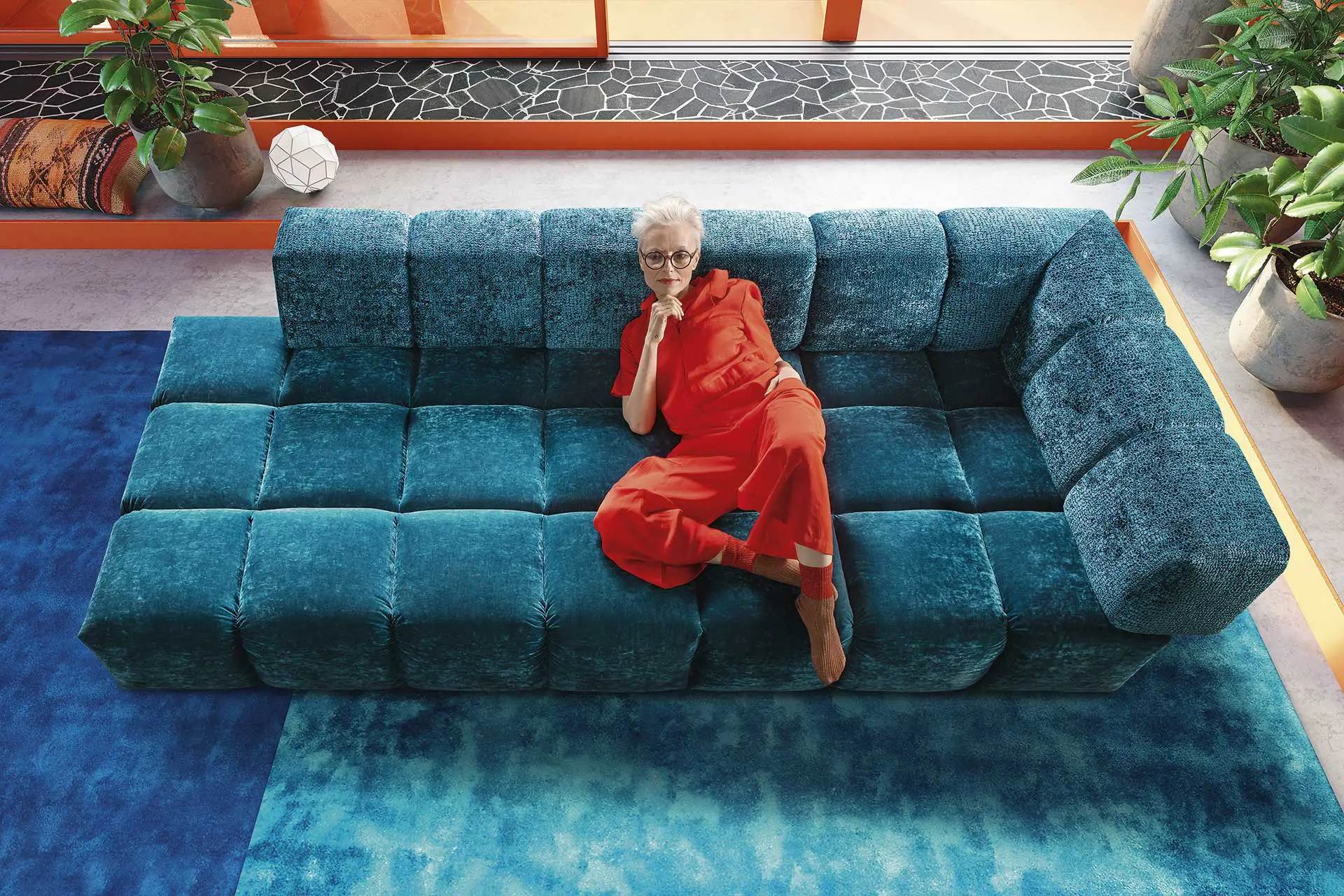 Bretz Edgy Sofa – Ansicht 1