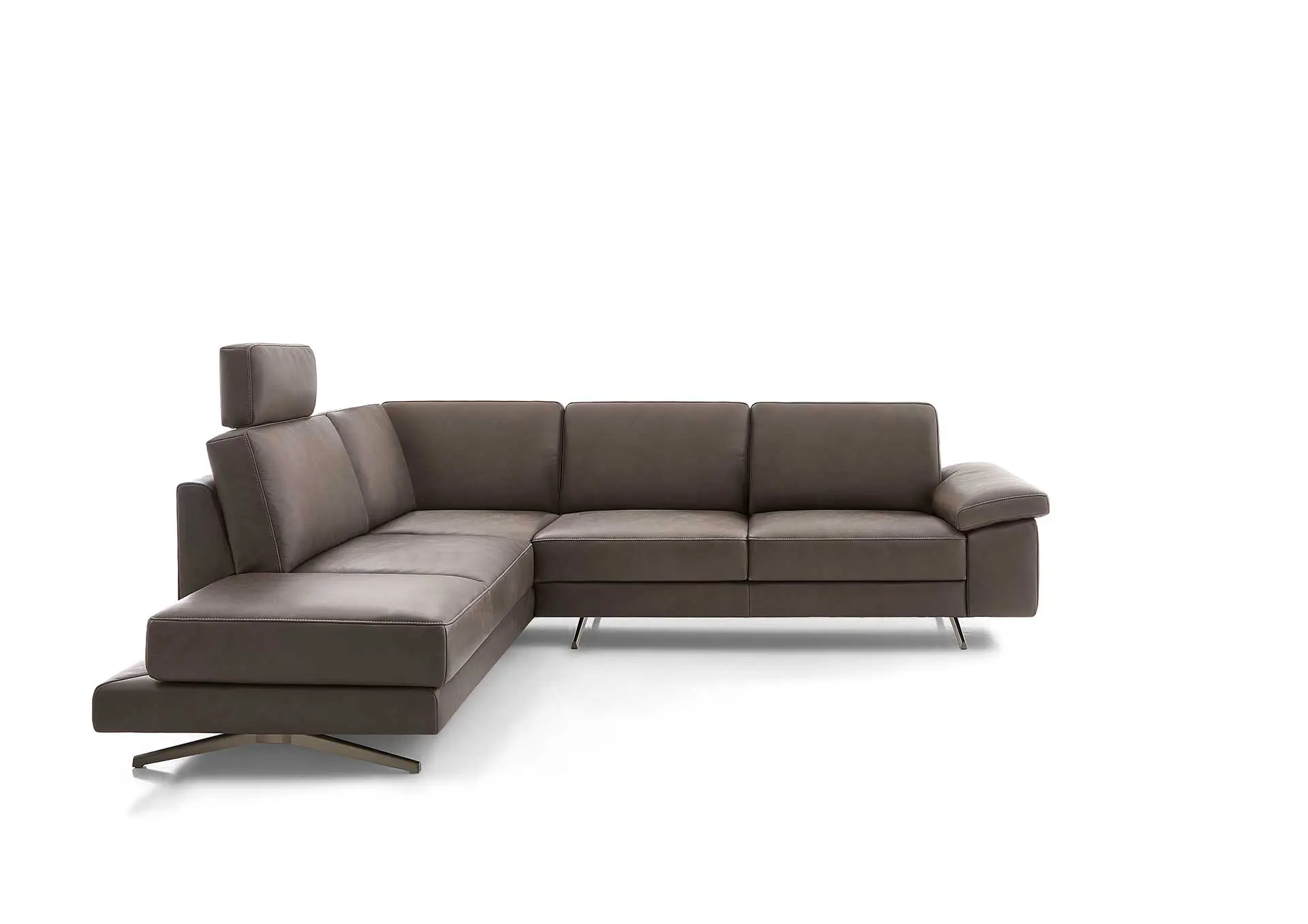 Couchzone-sitzen-und-liegen-koinor-upgrade-leder-braun2 Koinor Upgrade Sofa – Ansicht 23