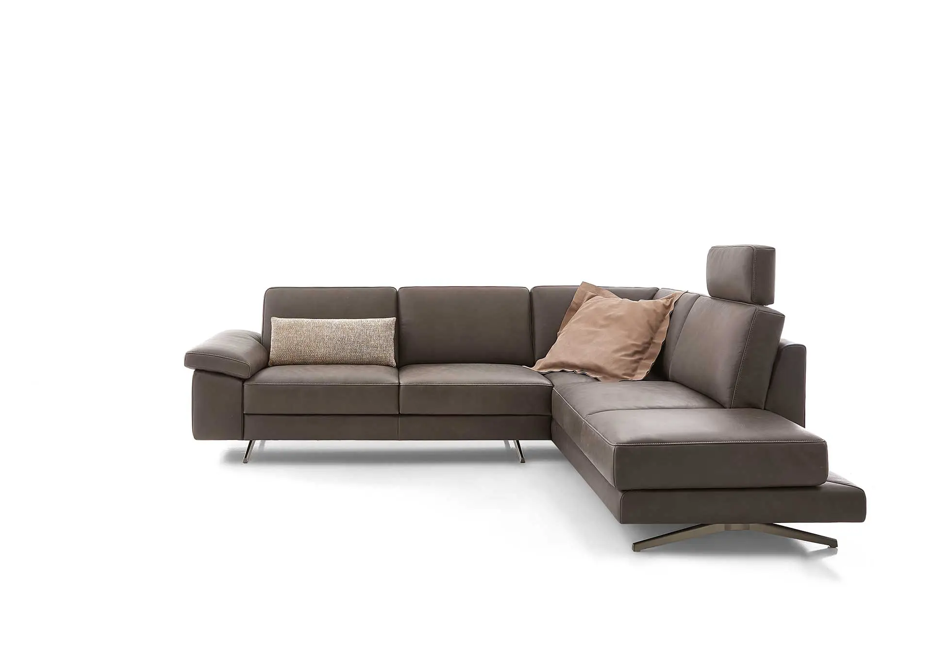 Couchzone-sitzen-und-liegen-koinor-upgrade-leder-braun4 Koinor Upgrade Sofa – Ansicht 21