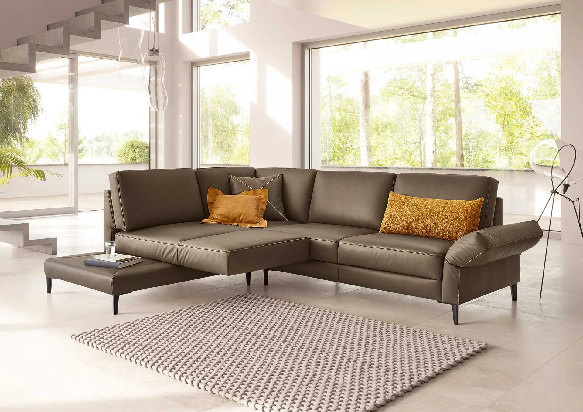 Couchzone-sitzen-und-liegen-koinor-upgrade-leder-braun5 Koinor Upgrade Sofa – Ansicht 20