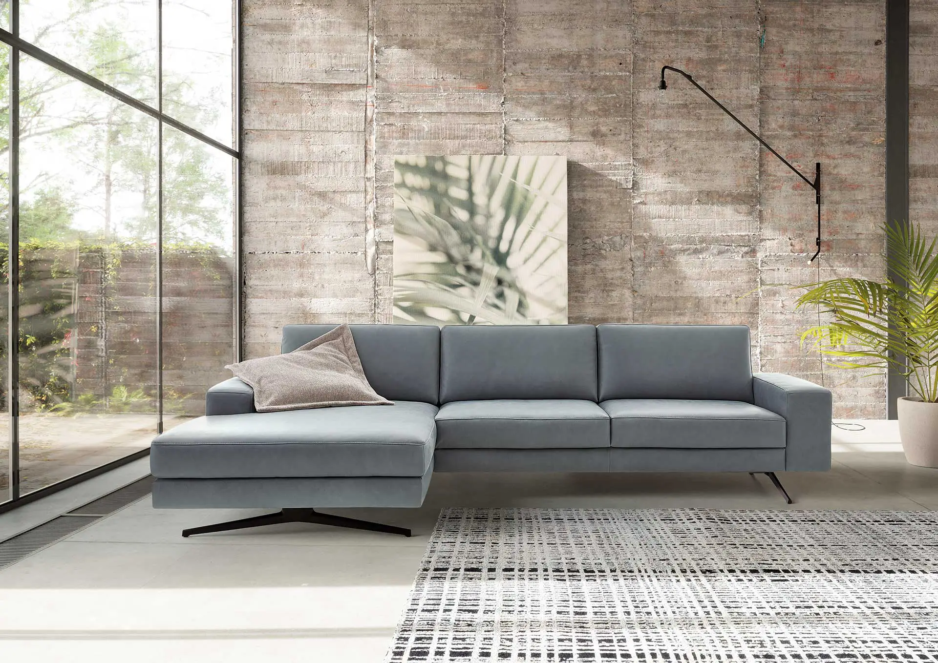 Couchzone-sitzen-und-liegen-koinor-upgrade-leder-grau3 Koinor Upgrade Sofa – Ansicht 16