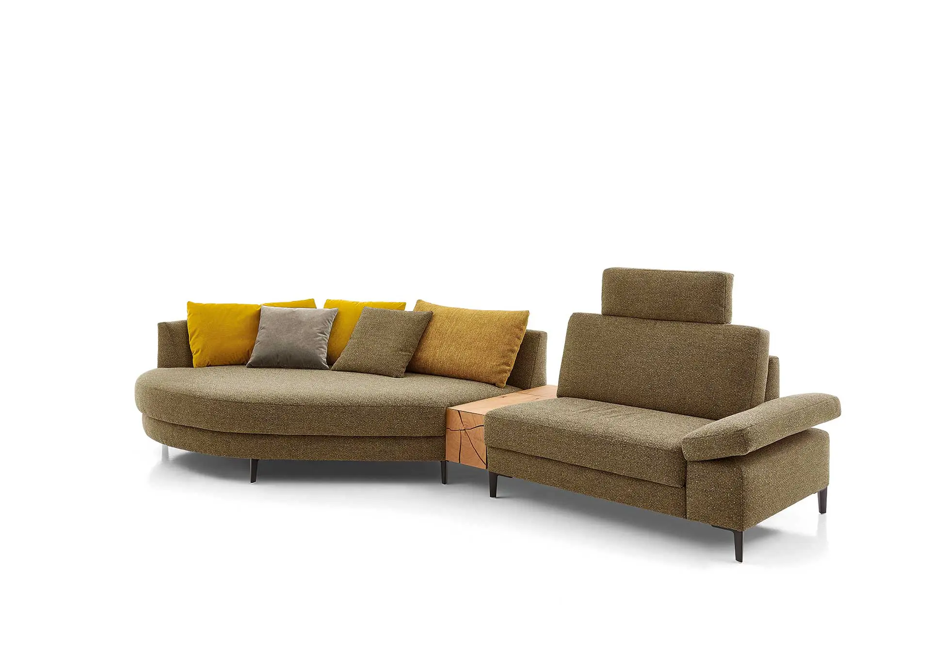 Couchzone-sitzen-und-liegen-koinor-upgrade-textil-gruen1 Koinor Upgrade Sofa – Ansicht 8