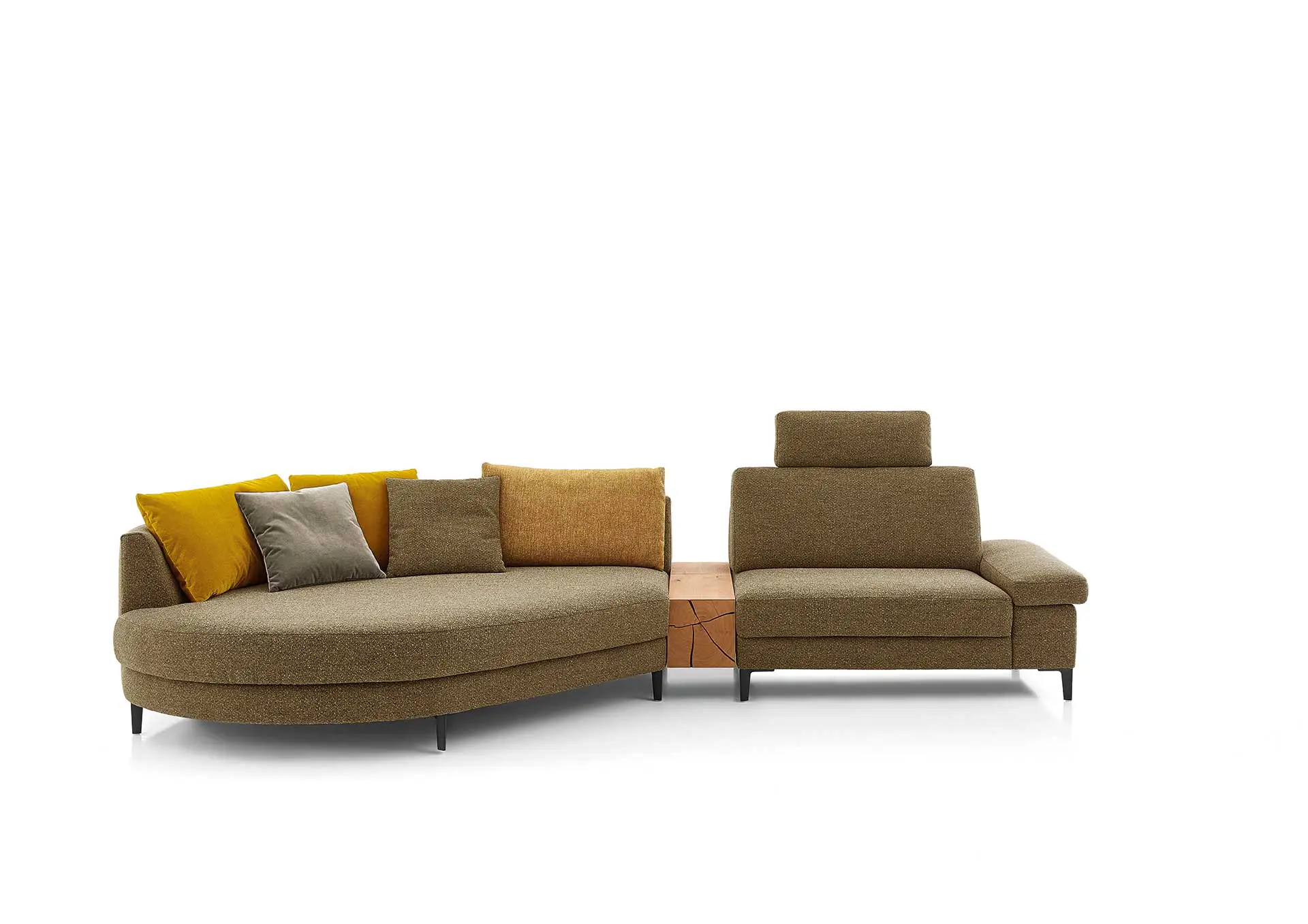 Couchzone-sitzen-und-liegen-koinor-upgrade-textil-gruen3 Koinor Upgrade Sofa – Ansicht 7