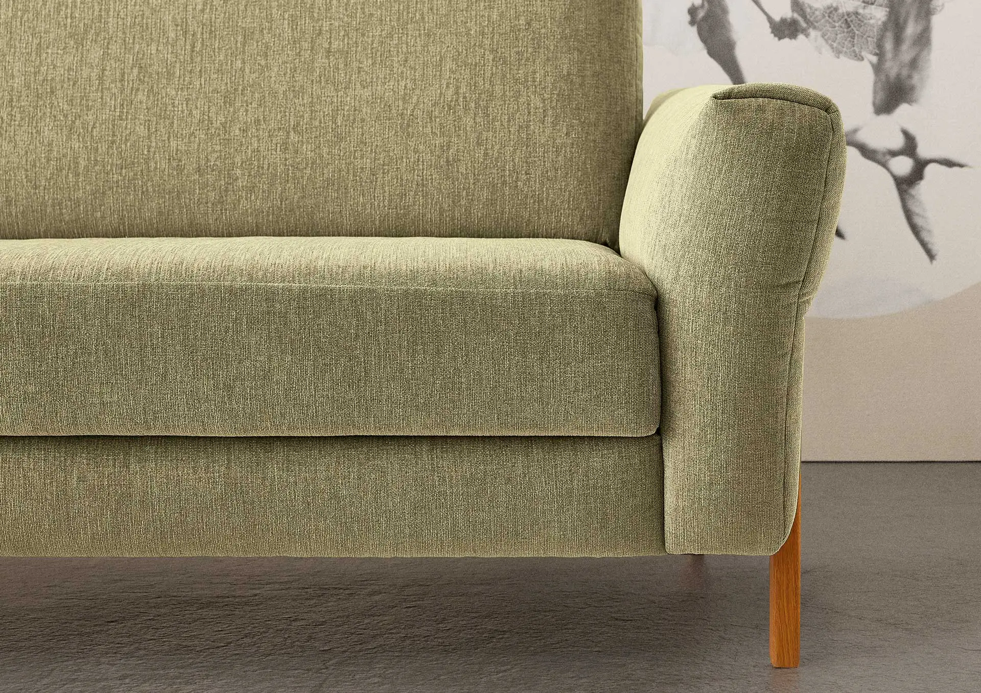 Couchzone-sitzen-und-liegen-koinor-upgrade-textil-gruen4 Koinor Upgrade Sofa – Ansicht 6