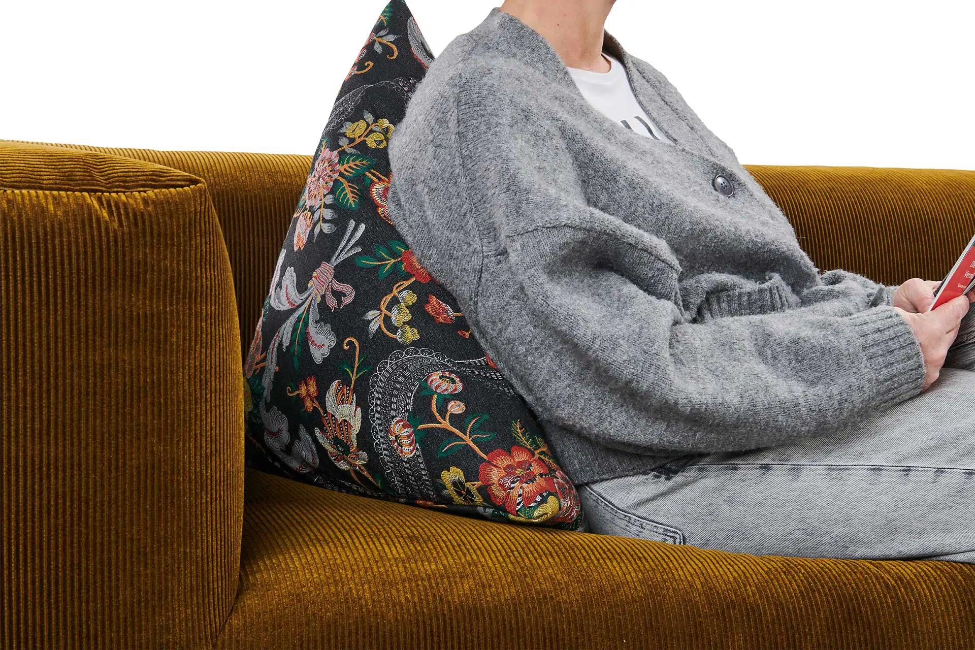 Couchzone-sitzen-und-liegen-Bullfrog-Cocu-Detail Bullfrog Wumms! Sofa – Ansicht 3
