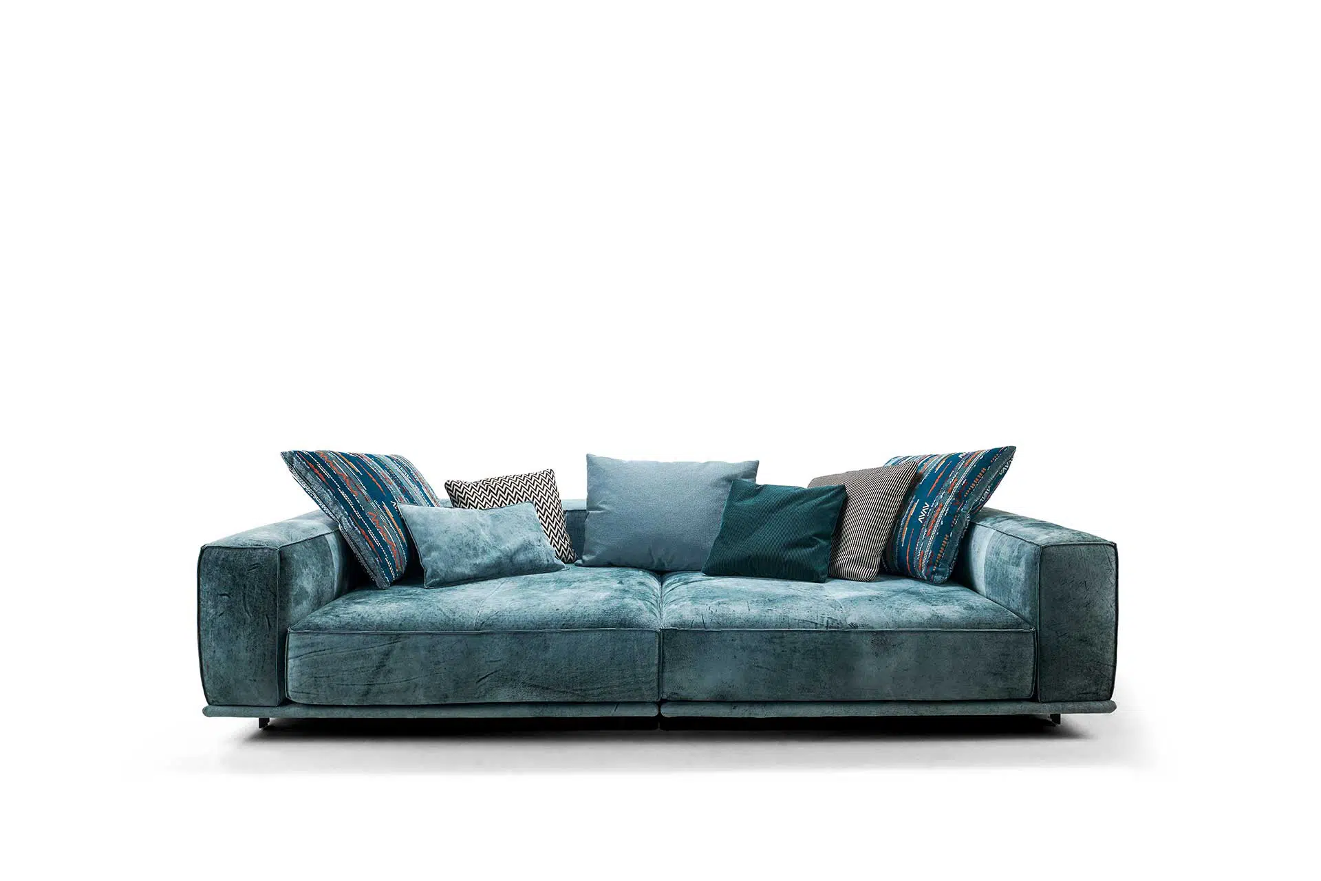 Couchzone-sitzen-und-liegen-Bullfrog-Wumms-Leder Bullfrog Wumms! Sofa – Ansicht 1